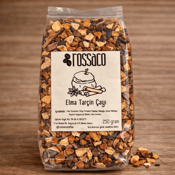 rossaco elma tarçın çayı 250 g paket