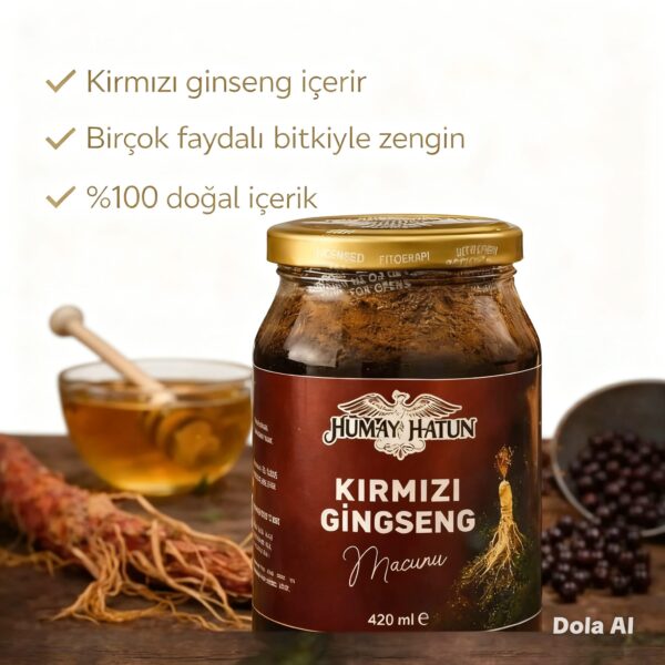 Kırmızı Ginseng Macunu – Bitkisel Karışımlı Macun 420 g