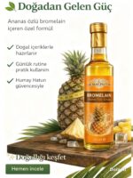 Bromelain Ananas Özlü Şurup – Doğal İçerikli Şurup 250 ml