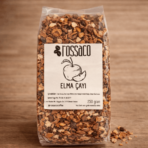 rossaco elma çayı 250 g paket