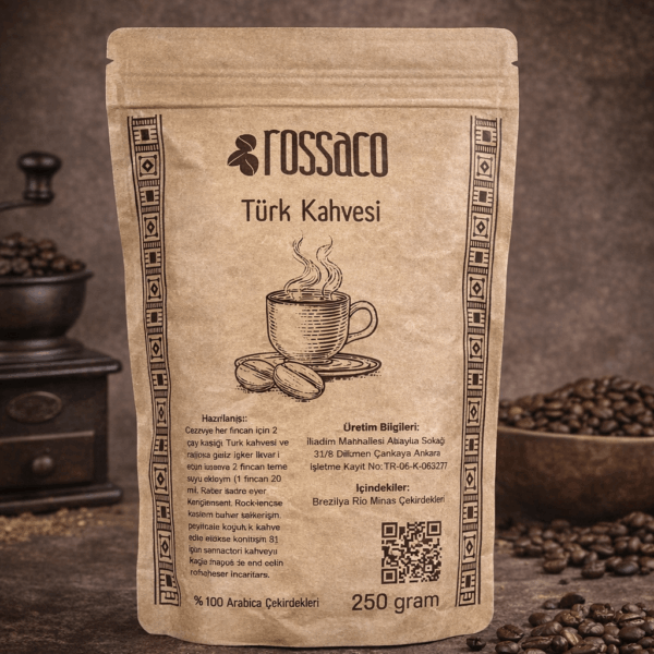 rossaco türk kahvesi 250 gr