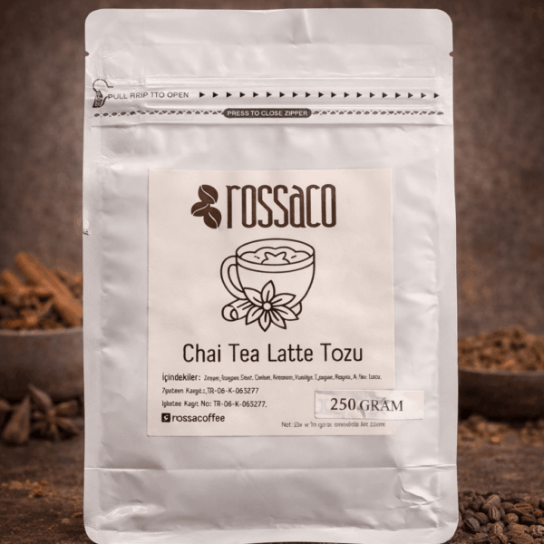 rossaco chai tea latte tozu 250 g paket